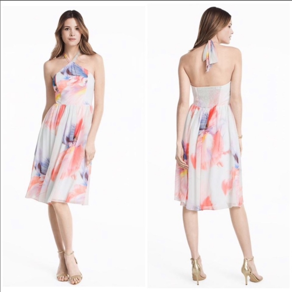 WHBM halter dress